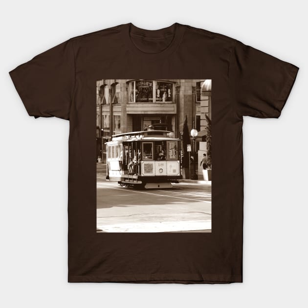San Francisco Cable Car T-Shirt by AH64D